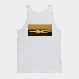 Fleet Lagoon, Chesil Bank, Dorset Tank Top